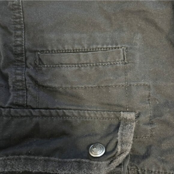 Projek Raw Men's 42 Black Denim Cargo Jean Shorts - Picture 5 of 9